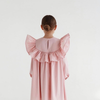 Robe princesse à volants en coton