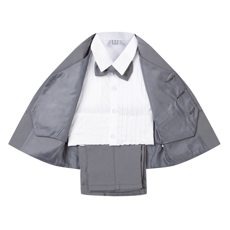 Ensemble de vêtements formels gris pour bébé garçon 