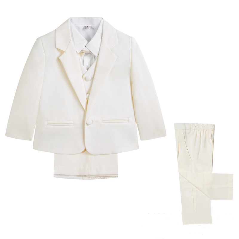 Ensemble de vêtements formels blancs pour bébé garçon 