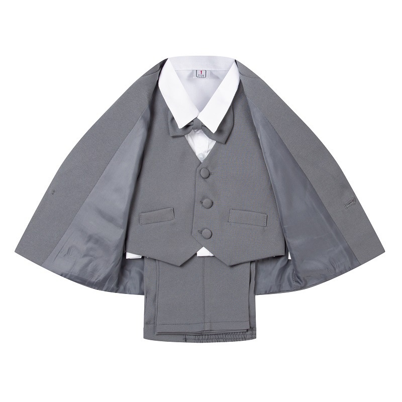 Ensemble de vêtements formels gris pour bébé garçon 