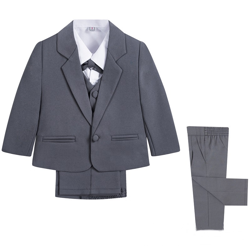 Ensemble de vêtements formels gris pour bébé garçon 