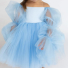 Robe Tutu à épaules dénudées et manches bouffantes